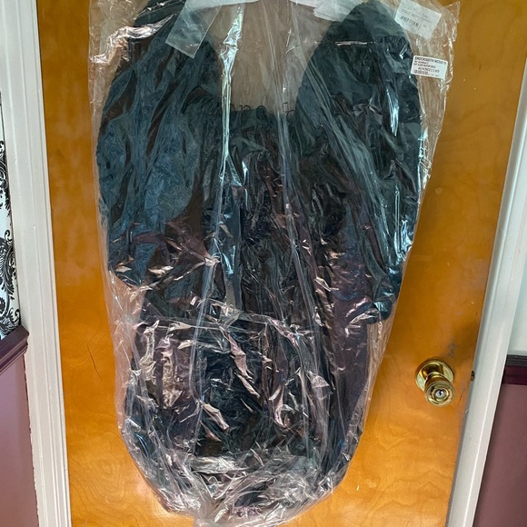 NWT Simone Rocha Puff Sleeve Bustier Dress w/Jacquard Detail - Picture 11 of 11